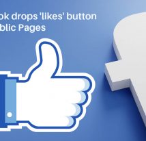Facebook drops likes button from public pages
