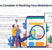 Factors to consider in ranking your website in google